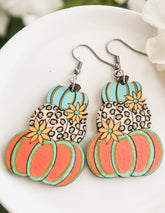 Adorable Fall Pumpkin Earrings
